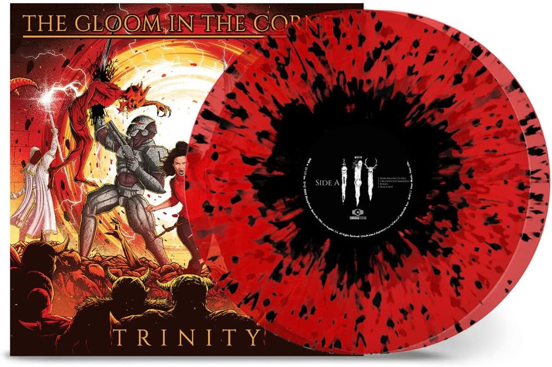 Trinity (transp. red + black splatter) [VINYL]