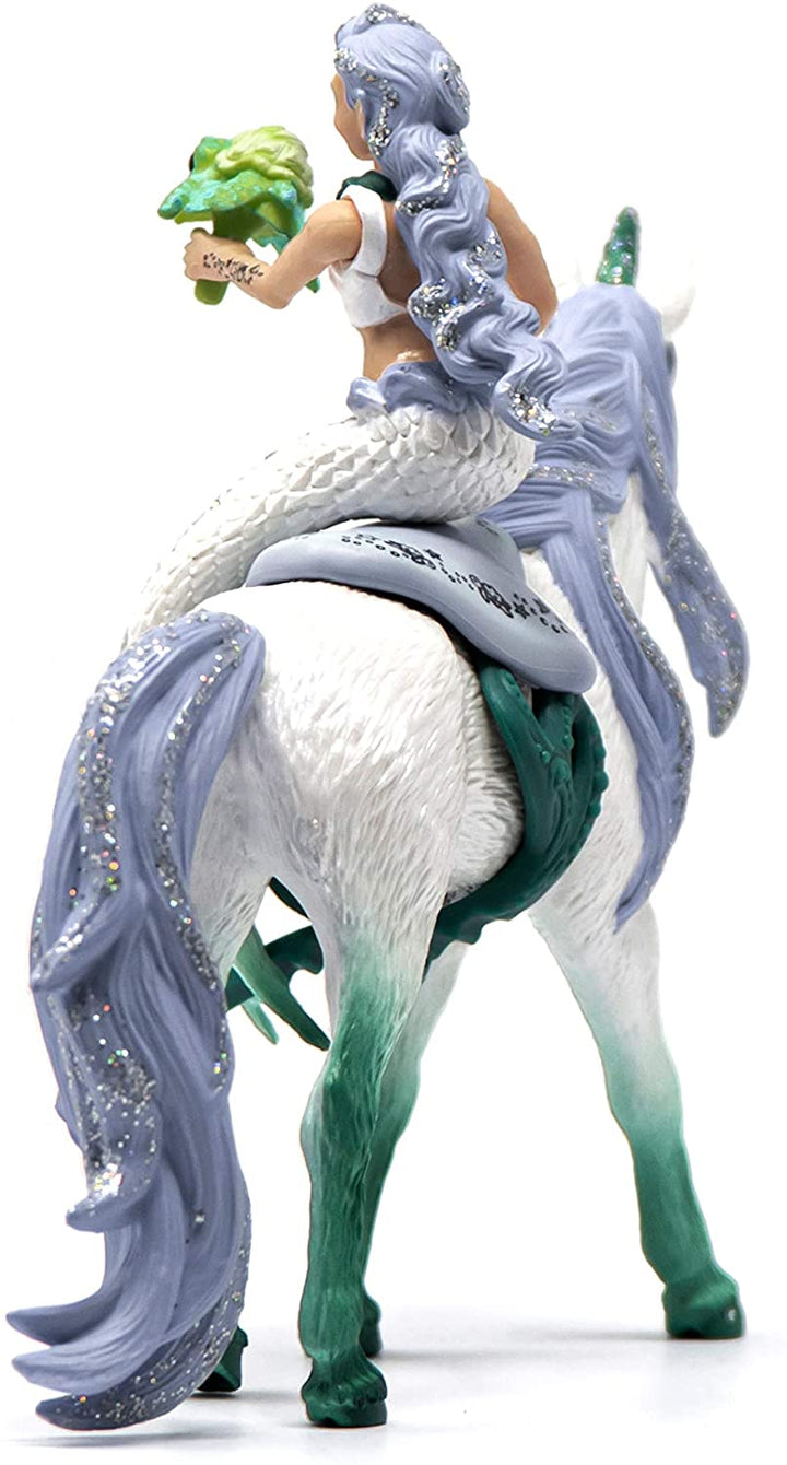 Schleich 42509 sirena cabalgando sobre el mar Unicornio Bayala