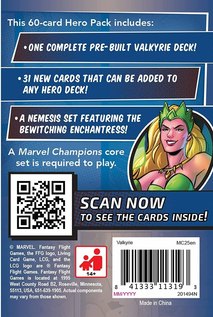 Marvel Champions: Valkyrie Hero Pack