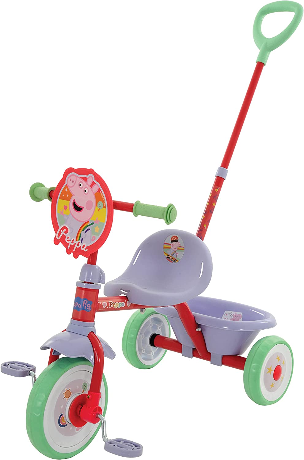 Peppa Pig M004696 First Ride On Trike, Multicoloured, 79cm x 44cm x 97cm