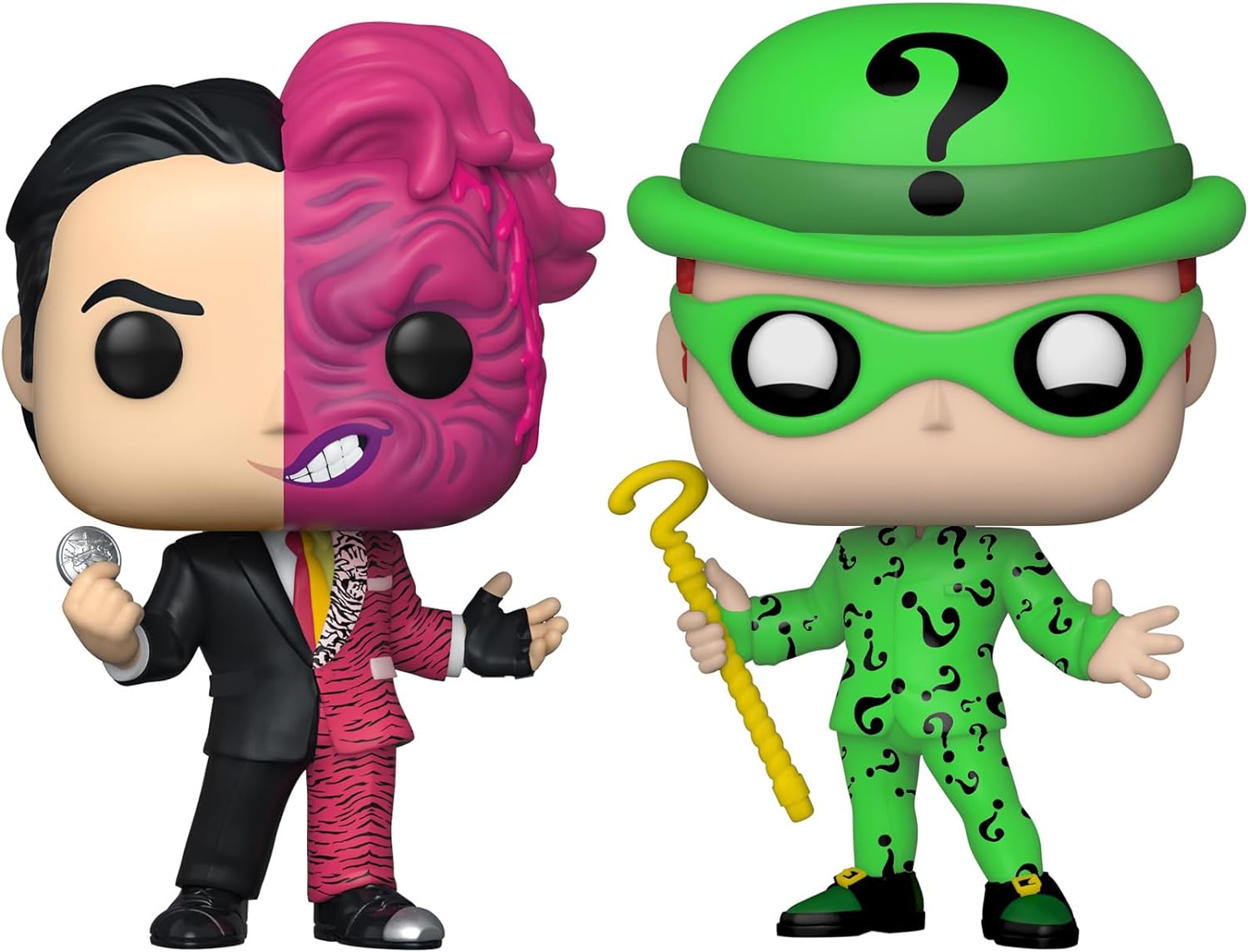 Funko Pop! Vinyl - Batman Forever Two-Face & The Riddler Exclusive (62479) 5
