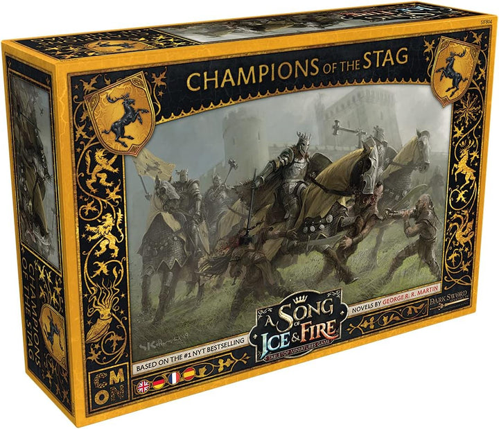 CMON Asmodee A Song of Ice & Fire – Stag Fighter | Expansion | Tabletop | 2 Players