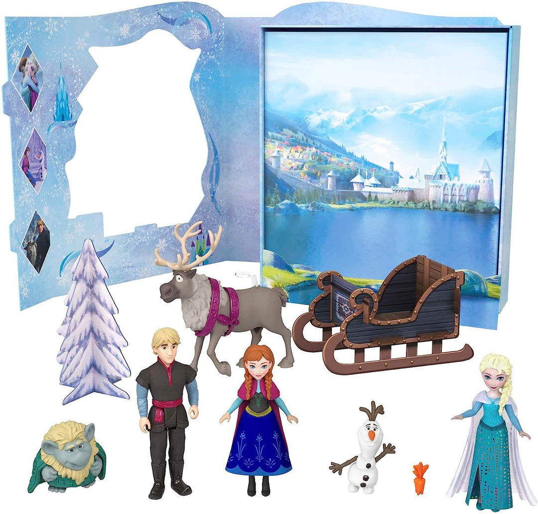 Disney Frozen Toys, Frozen Story Pack with 6 Key Characters, Small Dolls, Figures and Accessories