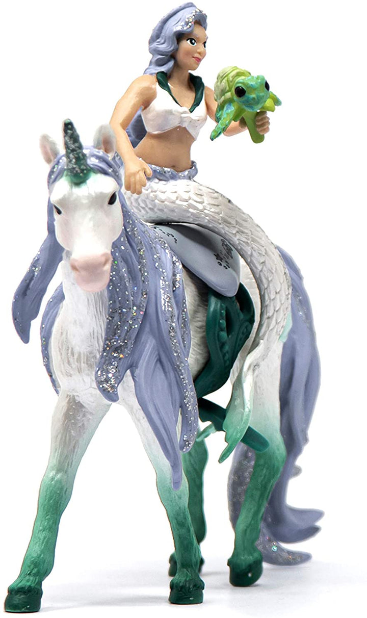 Schleich 42509 sirena cabalgando sobre el mar Unicornio Bayala