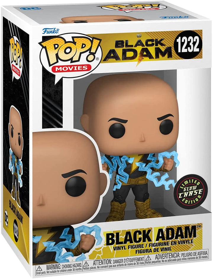 Movies: Black Adam - Black Adam w/ Glow Chase Funko 64189 Pop! Vinyl #1232