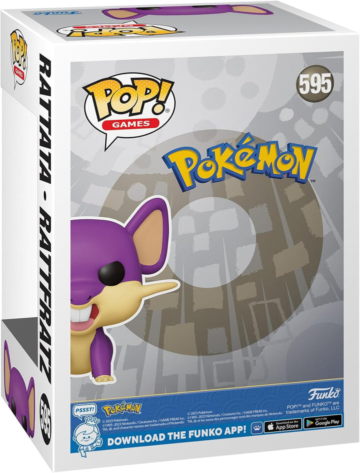 Pokemon 595: Rattata Funko 74632 Pop! Vinyl #595