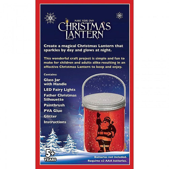 Childrens Craft Set Make Your Own Christmas Lantern - Yachew