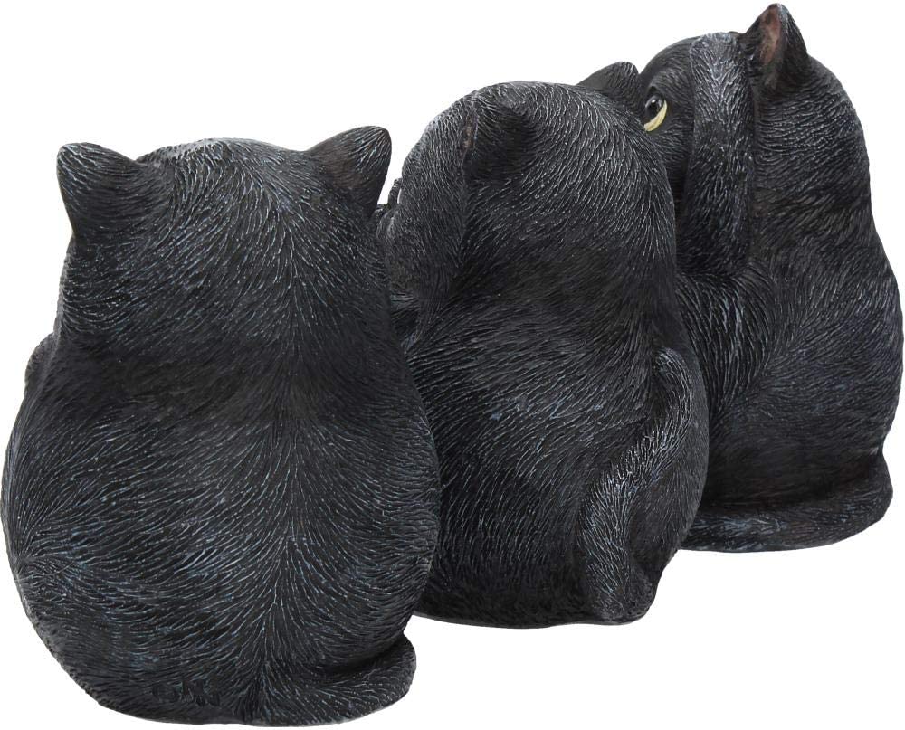 Nemesis Now - Three Wise Fat Cats Figurine