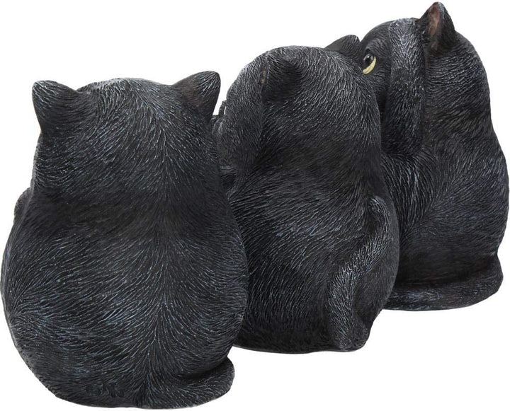 Nemesis Now - Three Wise Fat Cats Figurine