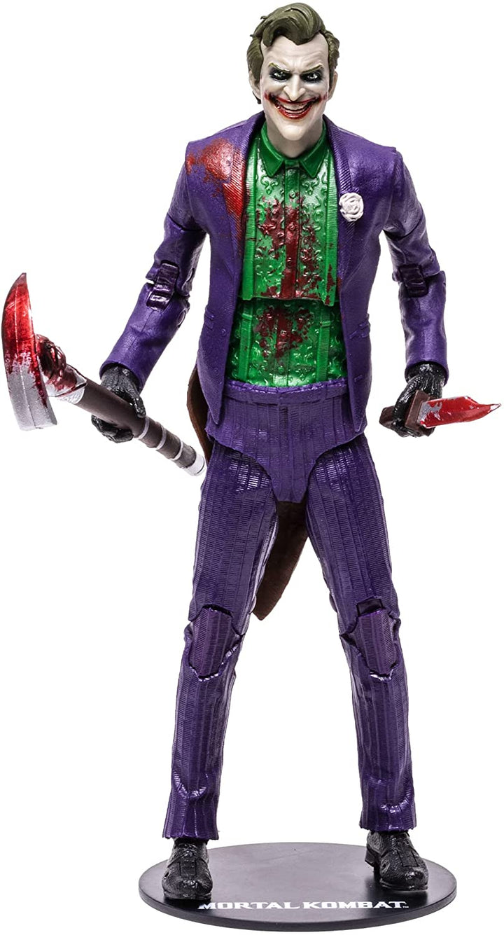 McFarlane TM11058 Mortal Kombat 7 Inch Collectible Figures Wave 8-Joker (Bloody)