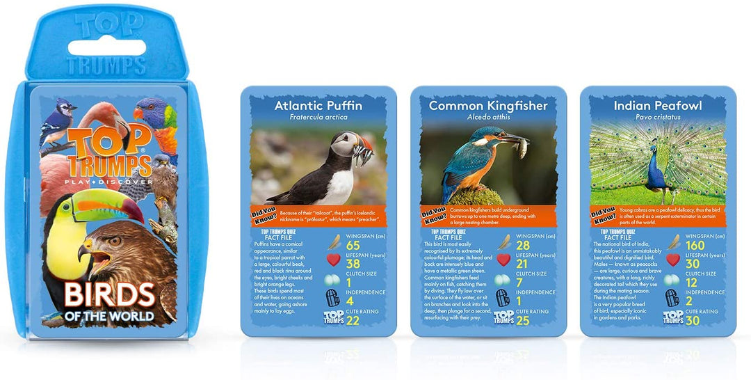 Birds Top Trumps Card Game