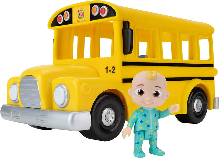 CoComelon Musical Yellow School Bus with JJ figure