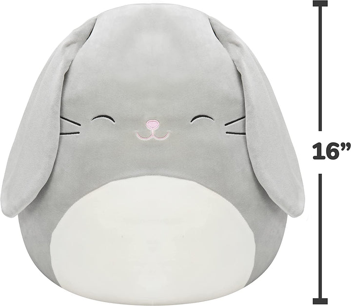 Squishmallows 7.5" Blake the Grey Bunny - Add Blake to your Squad, Ultrasoft Stu