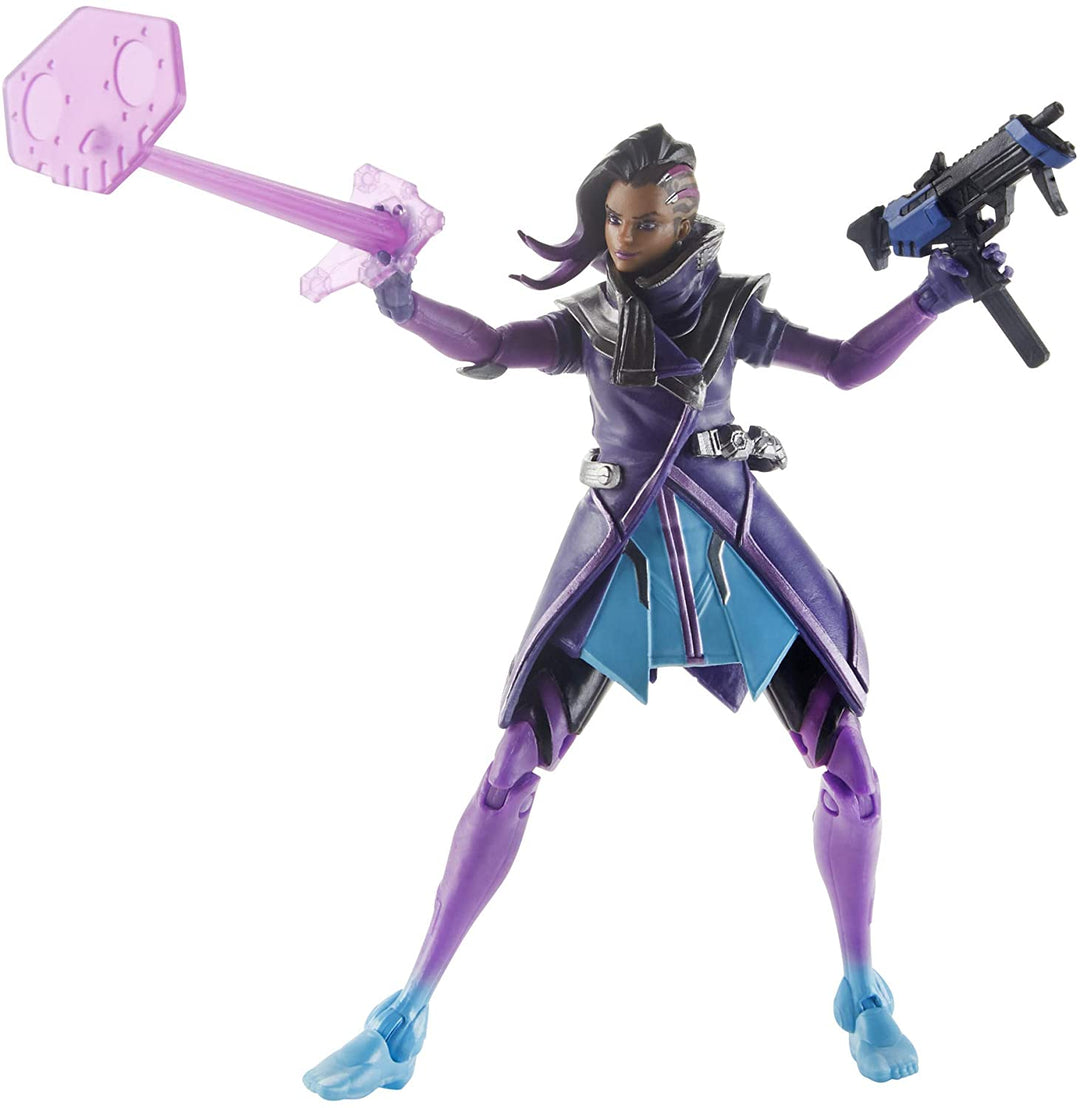Overwatch Ultimates Series Sombra Figura de acción coleccionable a escala de 6 pulgadas