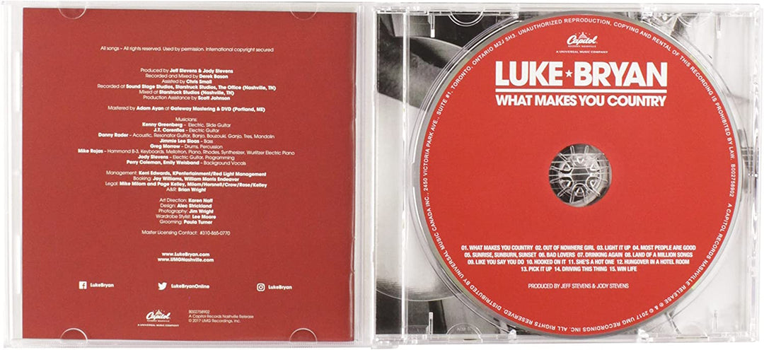 Luke Bryan - What Makes You Country [Audio CD]