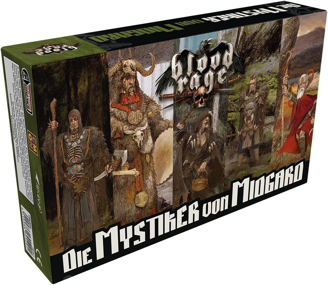 Asmodee Blood Rage - Mystics of Midgard Expansion