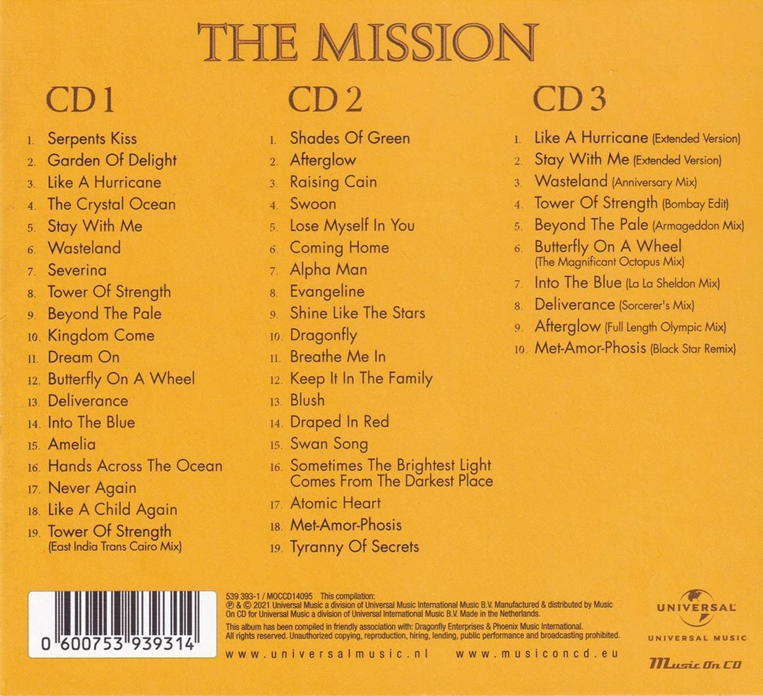 Mission - Mission Collected (3CD) [Audio CD]