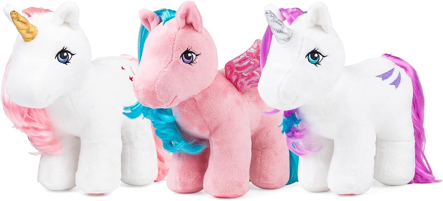 Mein kleines Pony – Retro-Plüsch-Glühwürmchen zum 40. Jahrestag – Vintage-Sammel-Einhorn-Pony für Kinder ab 3 Jahren 3