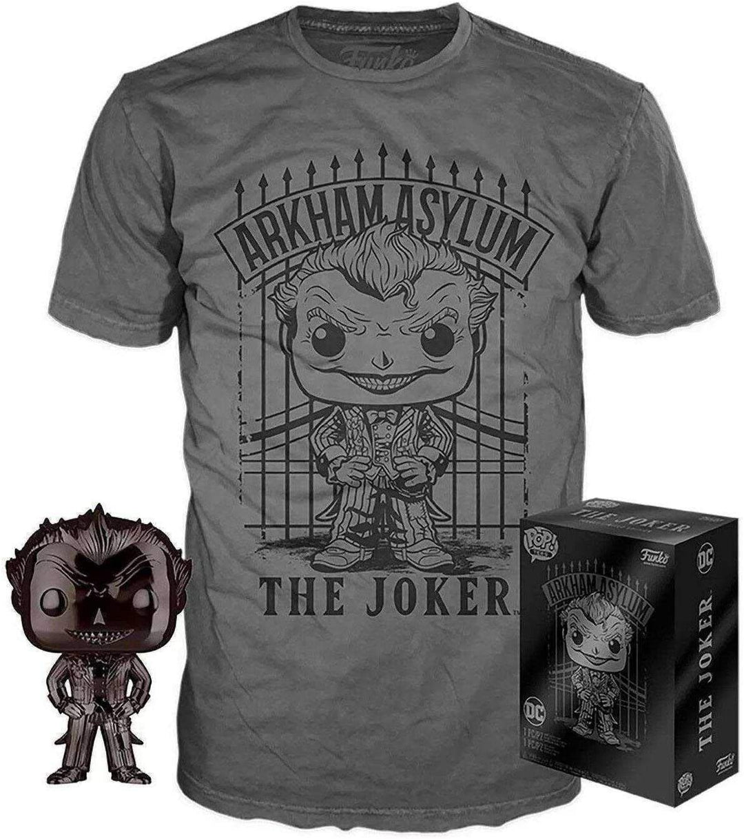 Funko POP - DC Comics - The Joker Pop and Tee (X-Large),Black,1188490