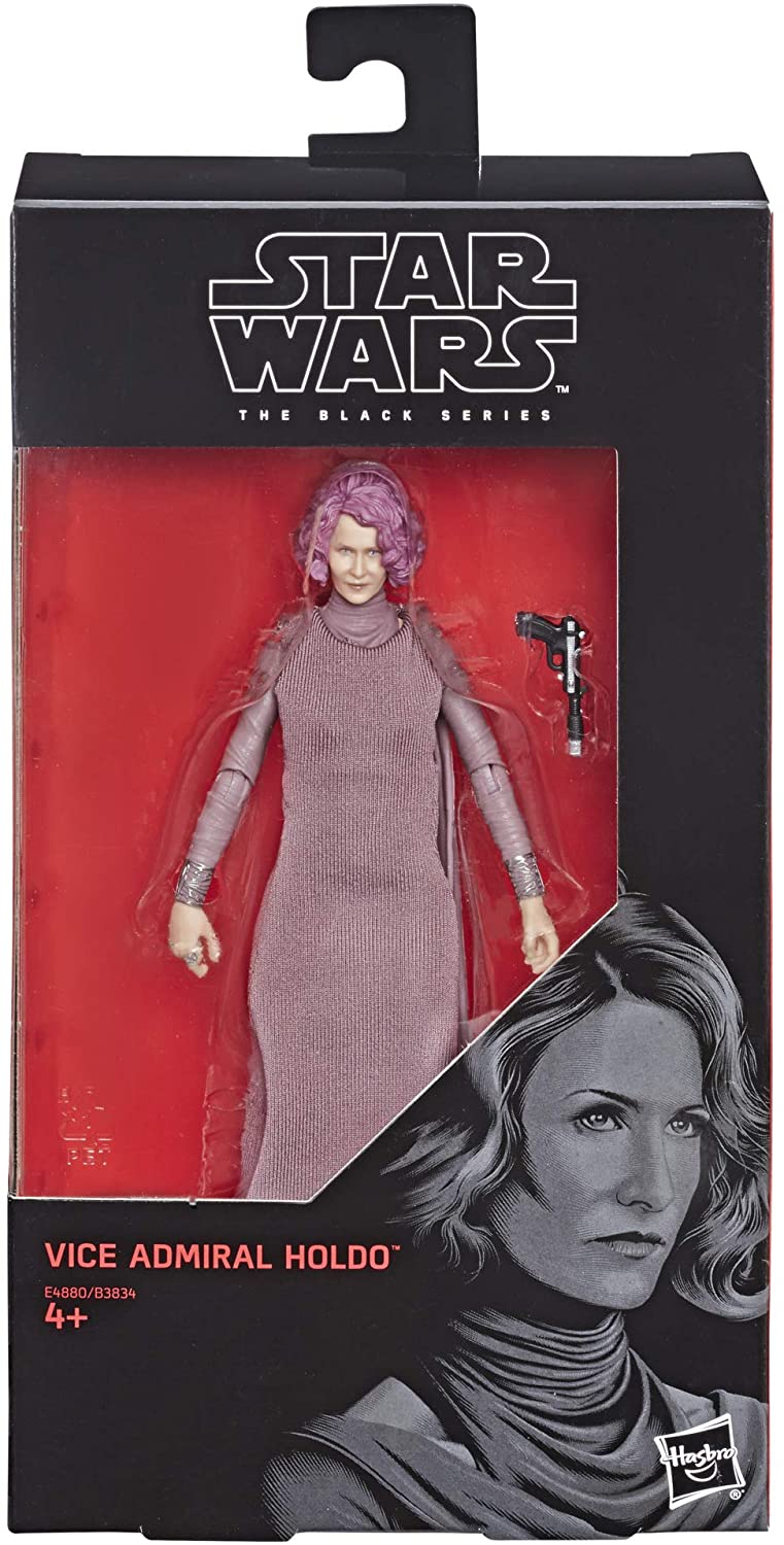 Star Wars: The Black Series Figura de Vicealmirante Holdo de 15 cm