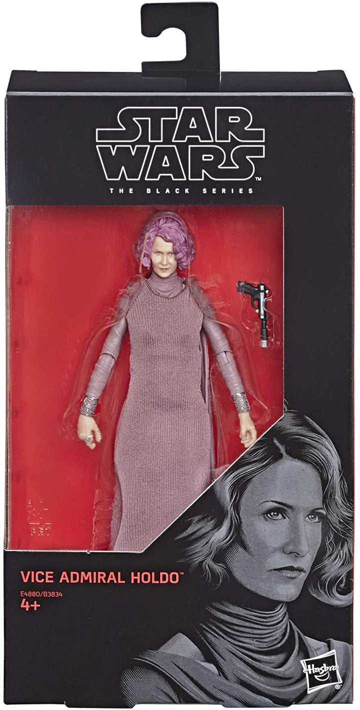Star Wars: The Black Series Figura de Vicealmirante Holdo de 15 cm