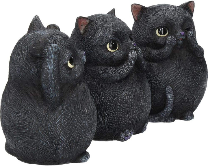 Nemesis Now - Three Wise Fat Cats Figurine