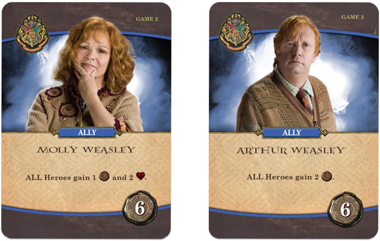 USAopoly Harry Potter: Hogwarts Battle Kooperatives Deck-Building-Brettspiel 4