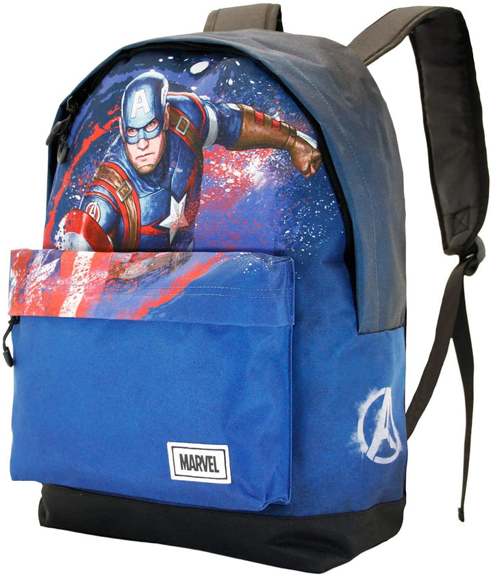 Captain America Full-Fan HS Backpack, Blue