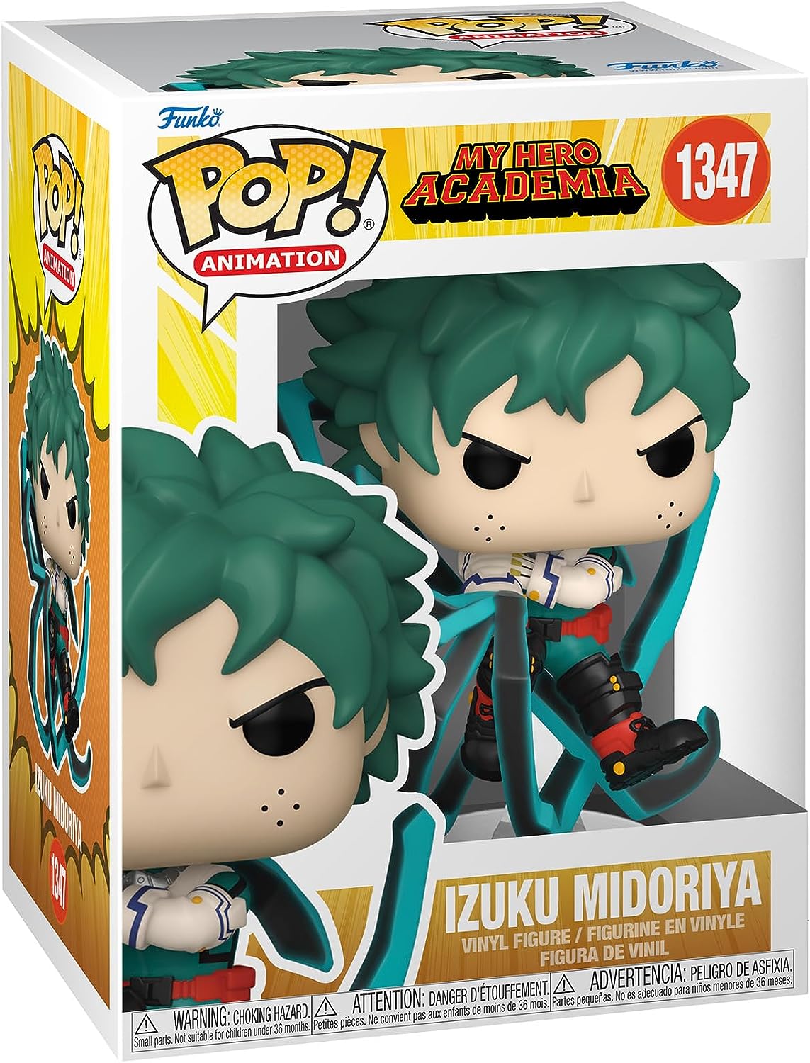 Funko Pop! Animation My Hero Academia - Izuku Midoriya (Black Whip) Vinyl Figure #1347