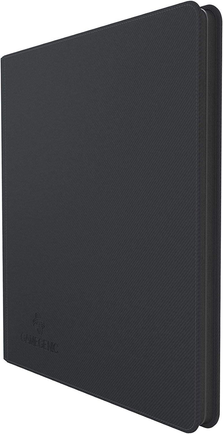 Gamegenic GGS31021ML Zip-Up Album (24-Pocket), Black