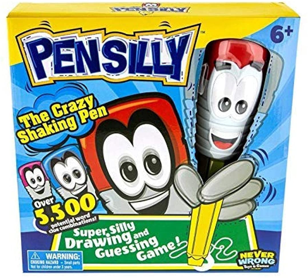 Pensilly 11801 Juego de dibujo y adivinanzas súper tonto