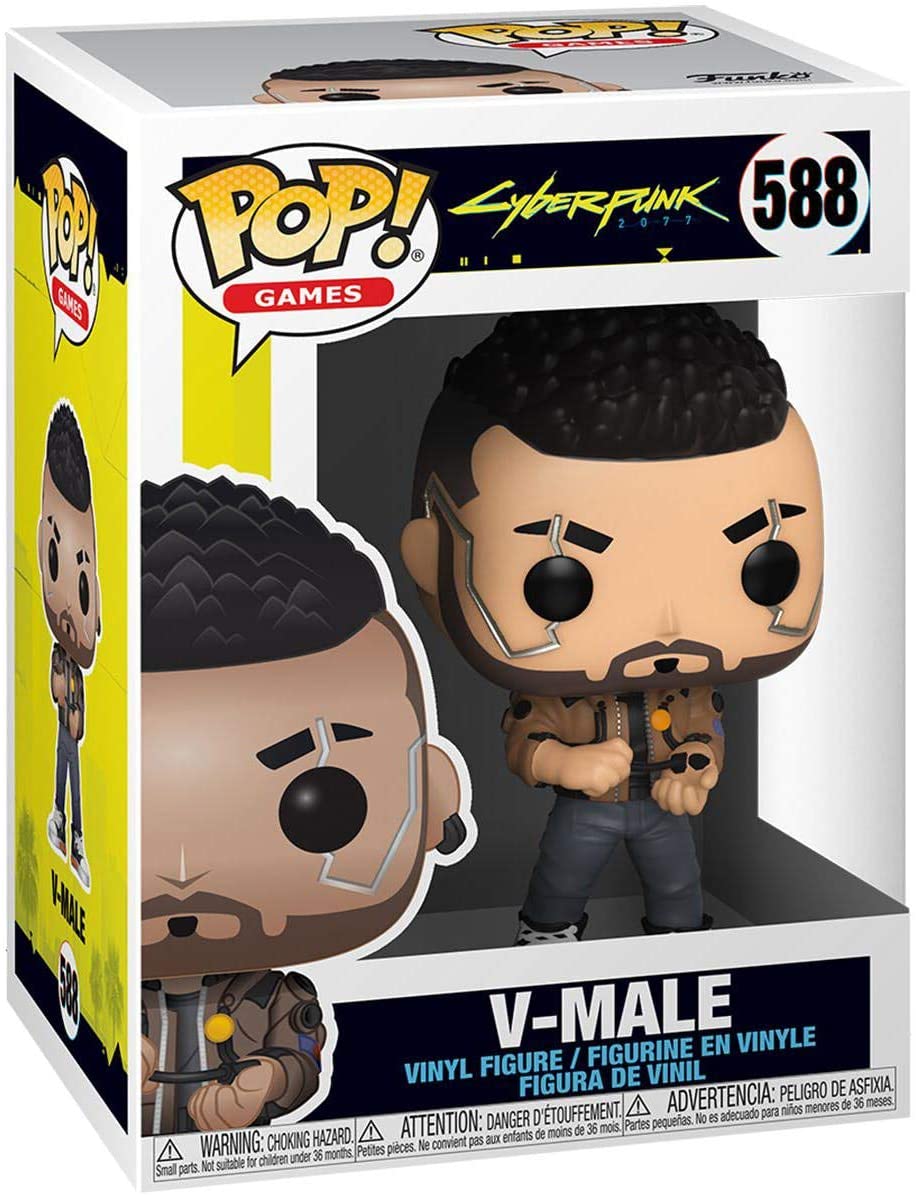 Cyberpunk 2077 V-Male Funko 47159 Pop! Vinilo # 588