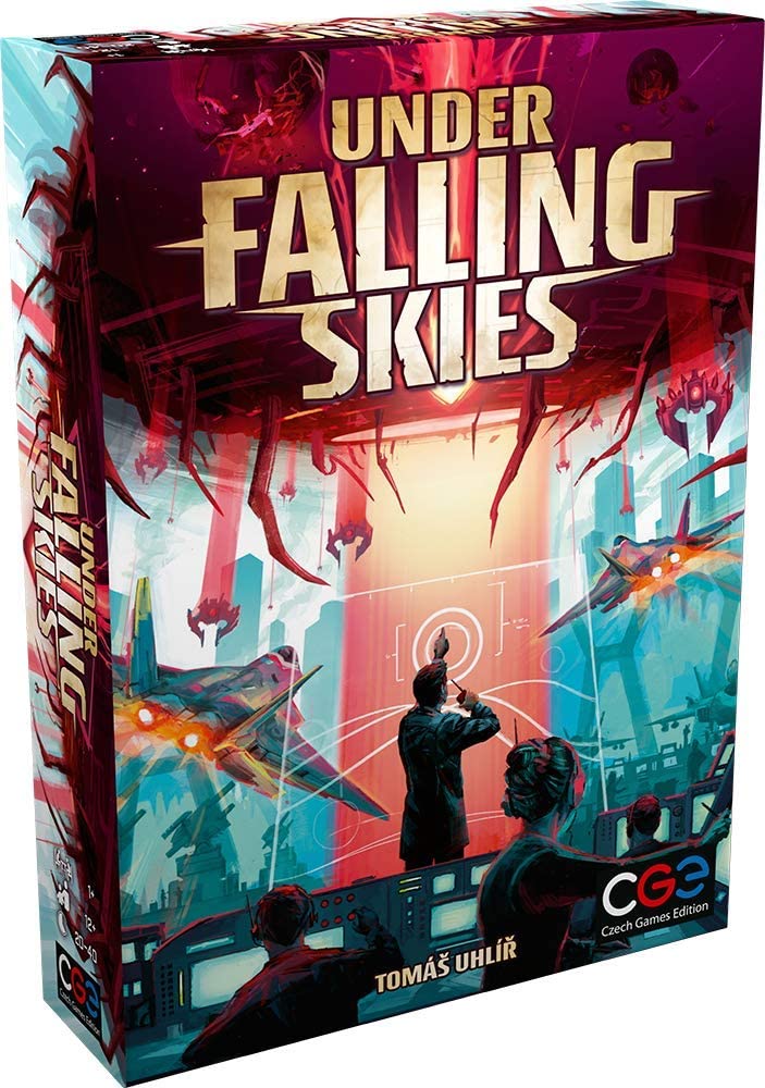 Czech Games Edition | Under Falling Skies | Board Game | 1+ Players | Ages 12+ |