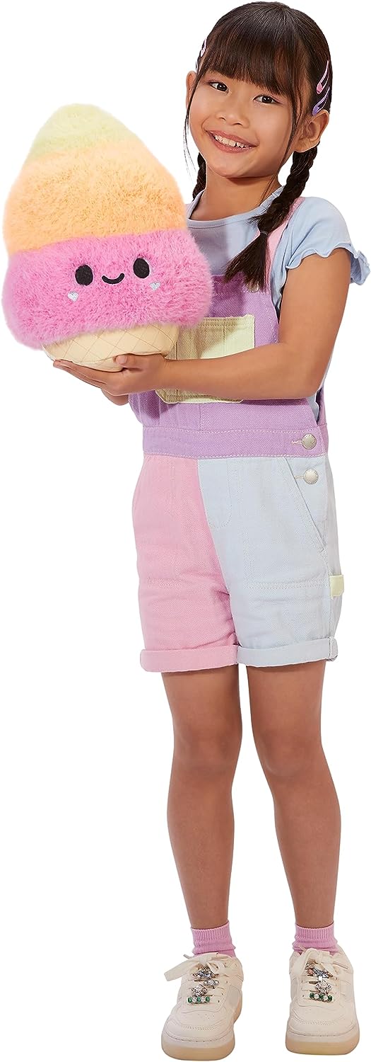 Fluffie Stuffiez Großes Plüsch-Eis – 3 Spielmöglichkeiten: Ziehen, Enthüllen, Stopfen 6