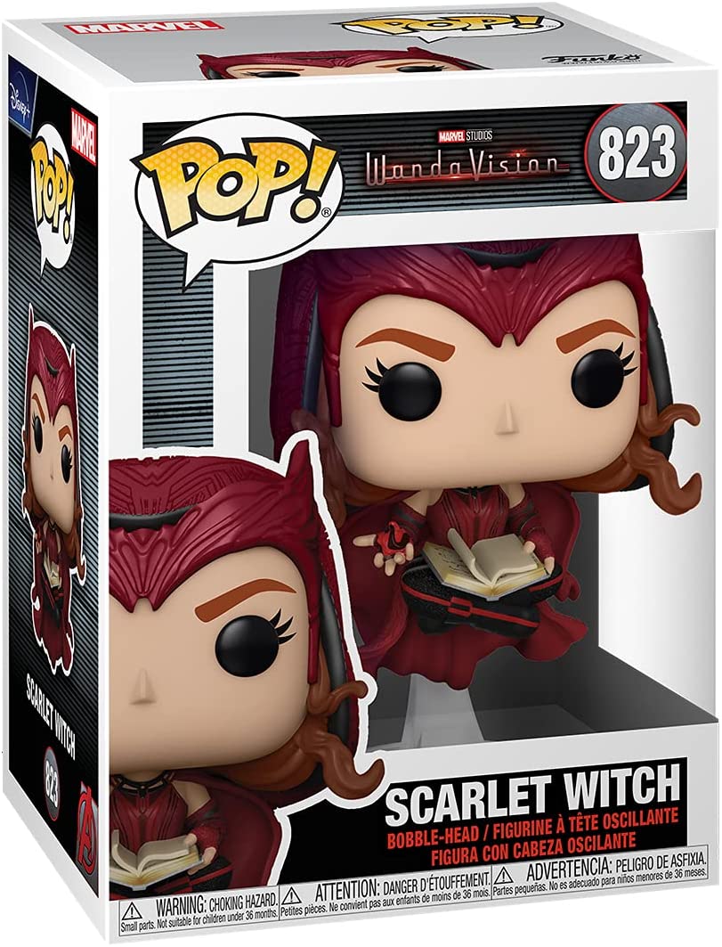 Marvel Studios WandaVision Scarlet Witch Funko 54323 Pop! Vinyl #823