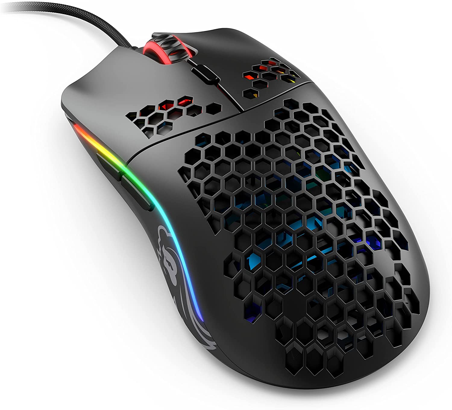 Glorious PC Gaming Race Model O GO-BLACK Ambidextrous RGB Gaming Mouse - Matte Black