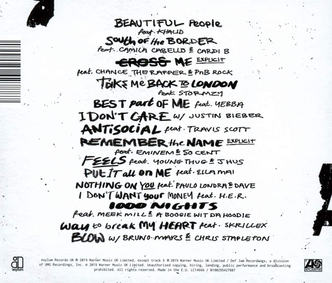 No.6 Collaborations Project - Ed Sheeran [Audio CD]