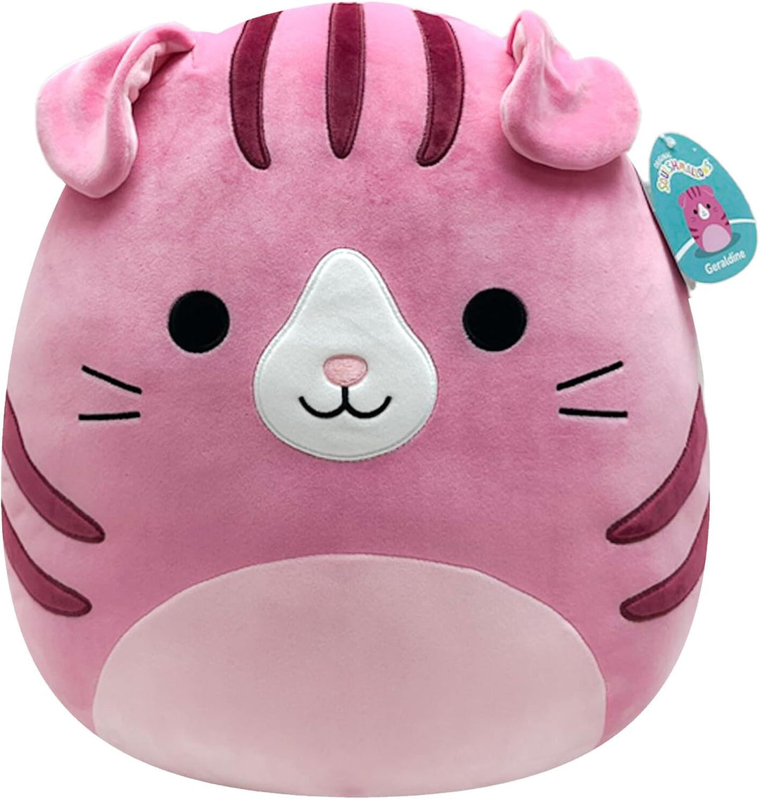 Squishmallows 40cm Geraldine the Pink Scottish Fold Cat