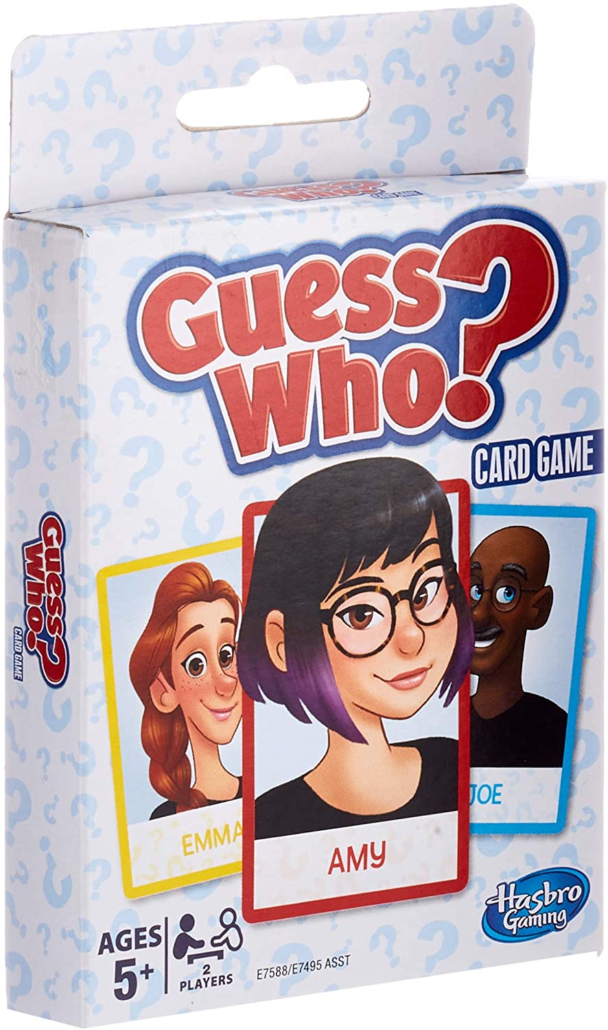 Hasbro E7588UC0 Classic Card Travel Game Guess Who