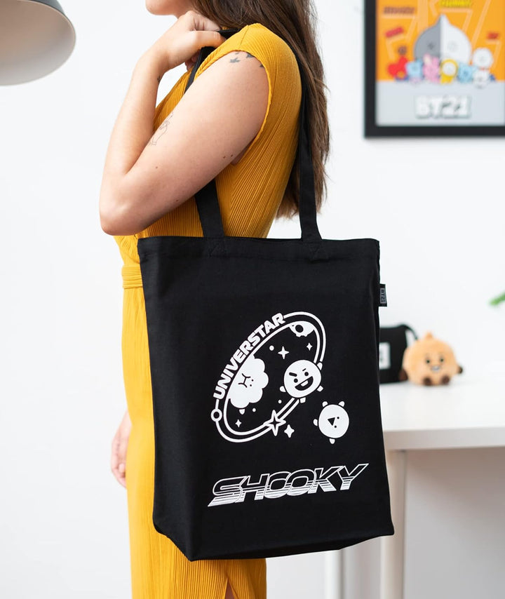 Grupo Erik BT21 Official Merchandise Cotton Tote Bag - Cotton Shopping Bag