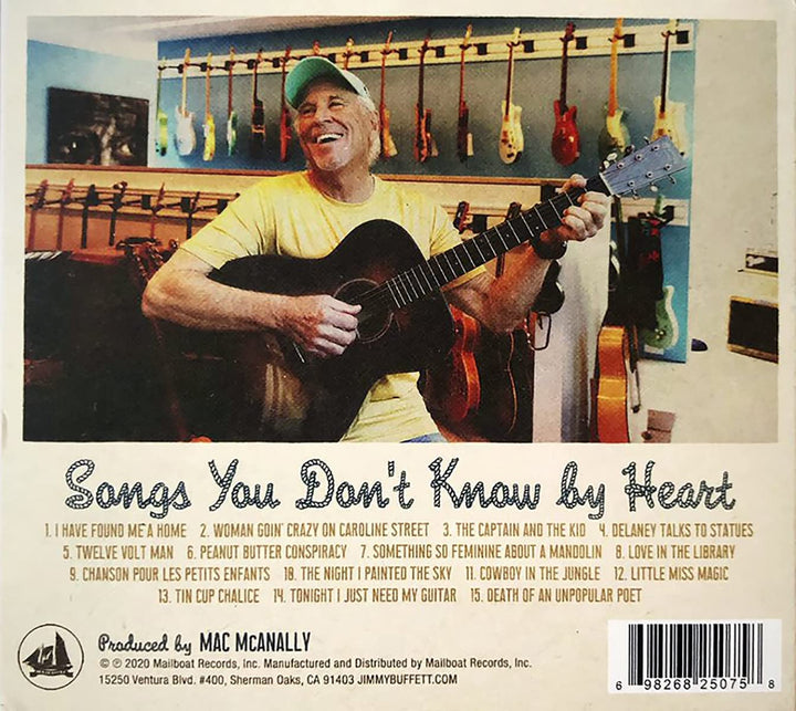 Jimmy Buffett - Songs You Don't Know By Heart [Audio CD]