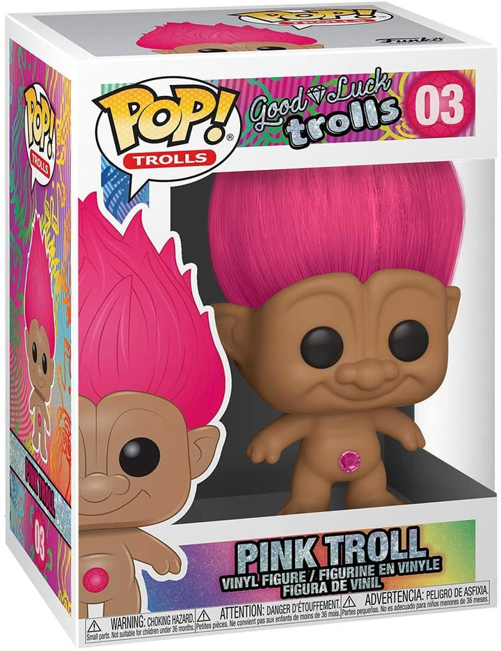 Buena Suerte Trolls Rosa Trolls Classic Funko 44605 Pop! Vinilo #03