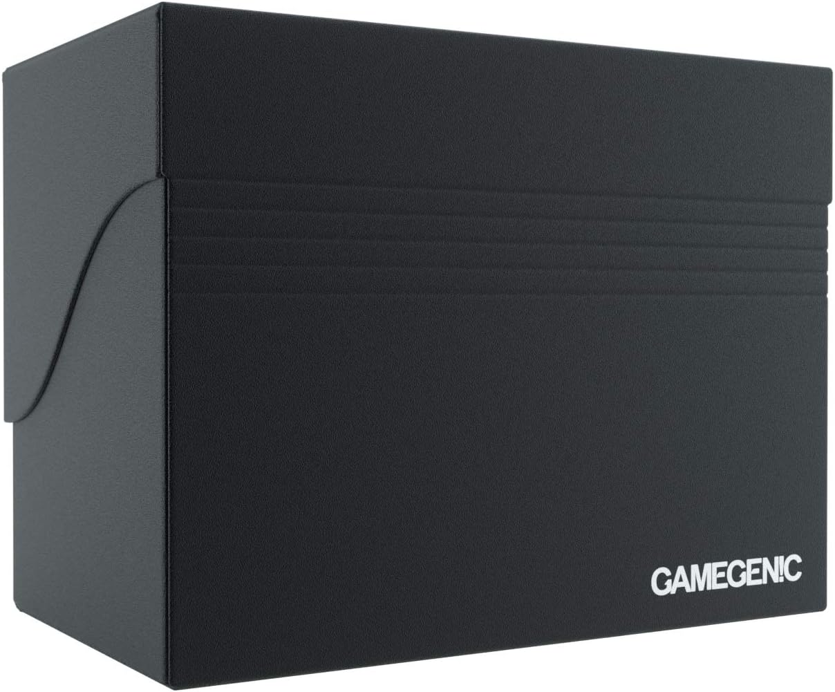 Gamegenic 80-Card Side Holder - Black, Holds 80 Double-Sleeved Cards, Sideloading Deck Box with Cobra Neck Technology 4
