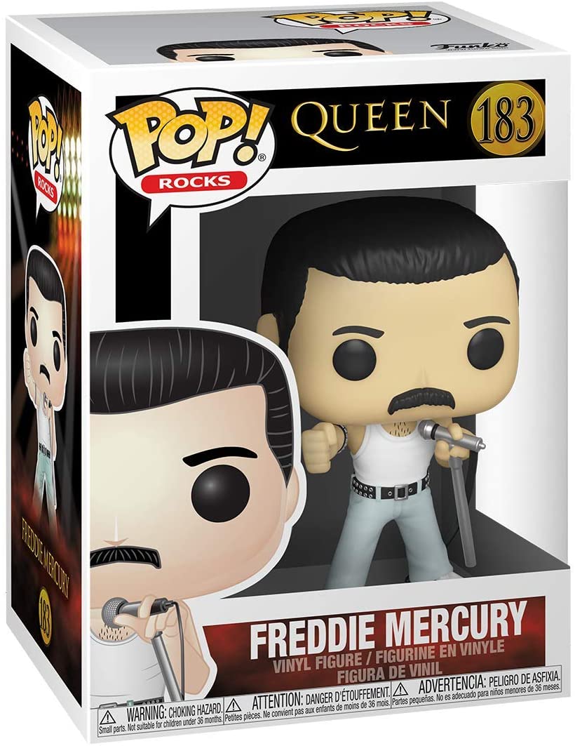 Queen Freddie Mercury Funko 33735 Pop! Vinilo n. ° 183