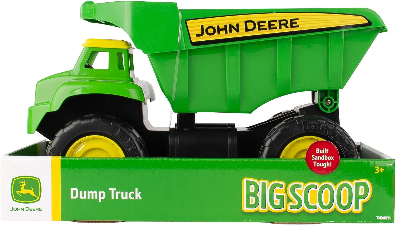 John Deere 736 35766 Big Scoop Dump Truck - Durable Outdoor Vehicle for Toddlers 4