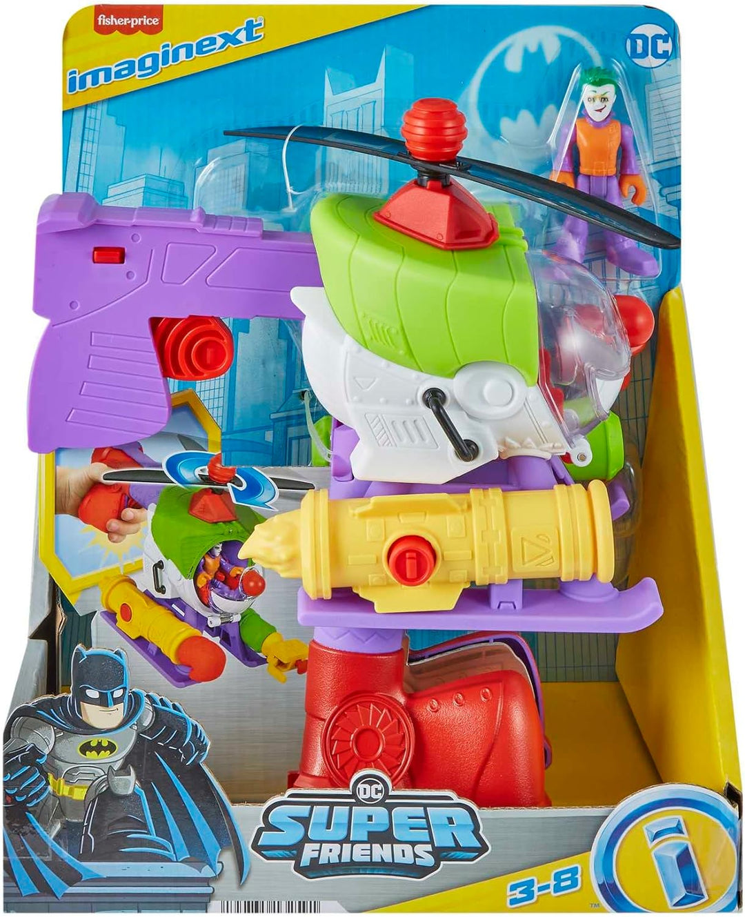 Imaginext DC Super Friends The Joker Robo Copter