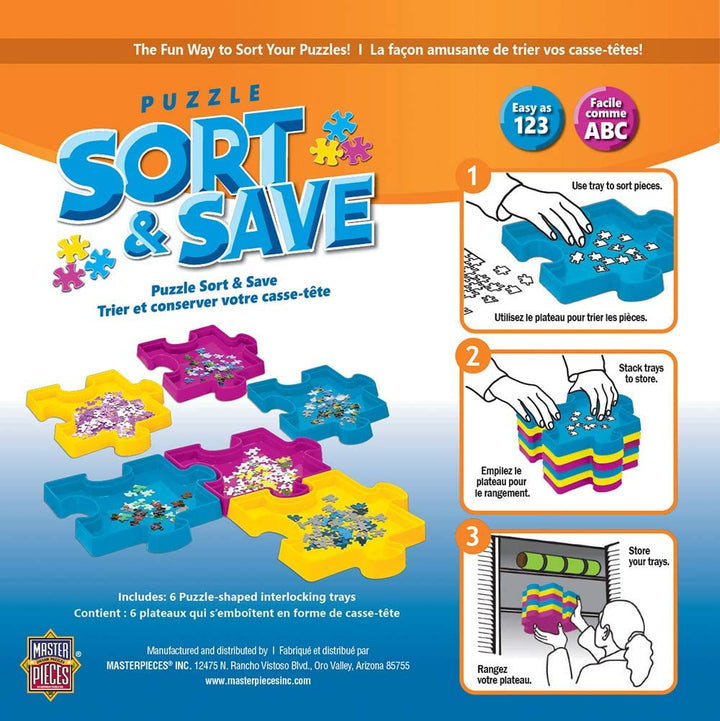 MasterPieces 51695 Sort and Save Accessories, 6 Trays