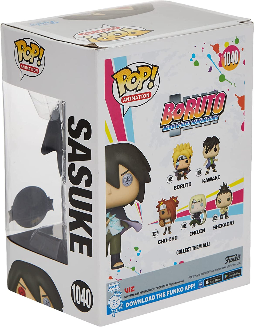 Boruto Naruto Next Generations Sasuke Exclusive Funko 54158 Pop! Vinyl #1040