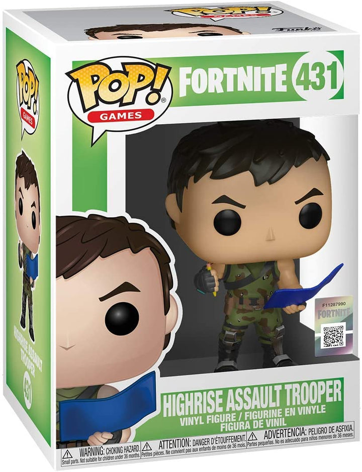 Fortnite Highrise Trooper Funko 34465 Pop! Vinilo #431
