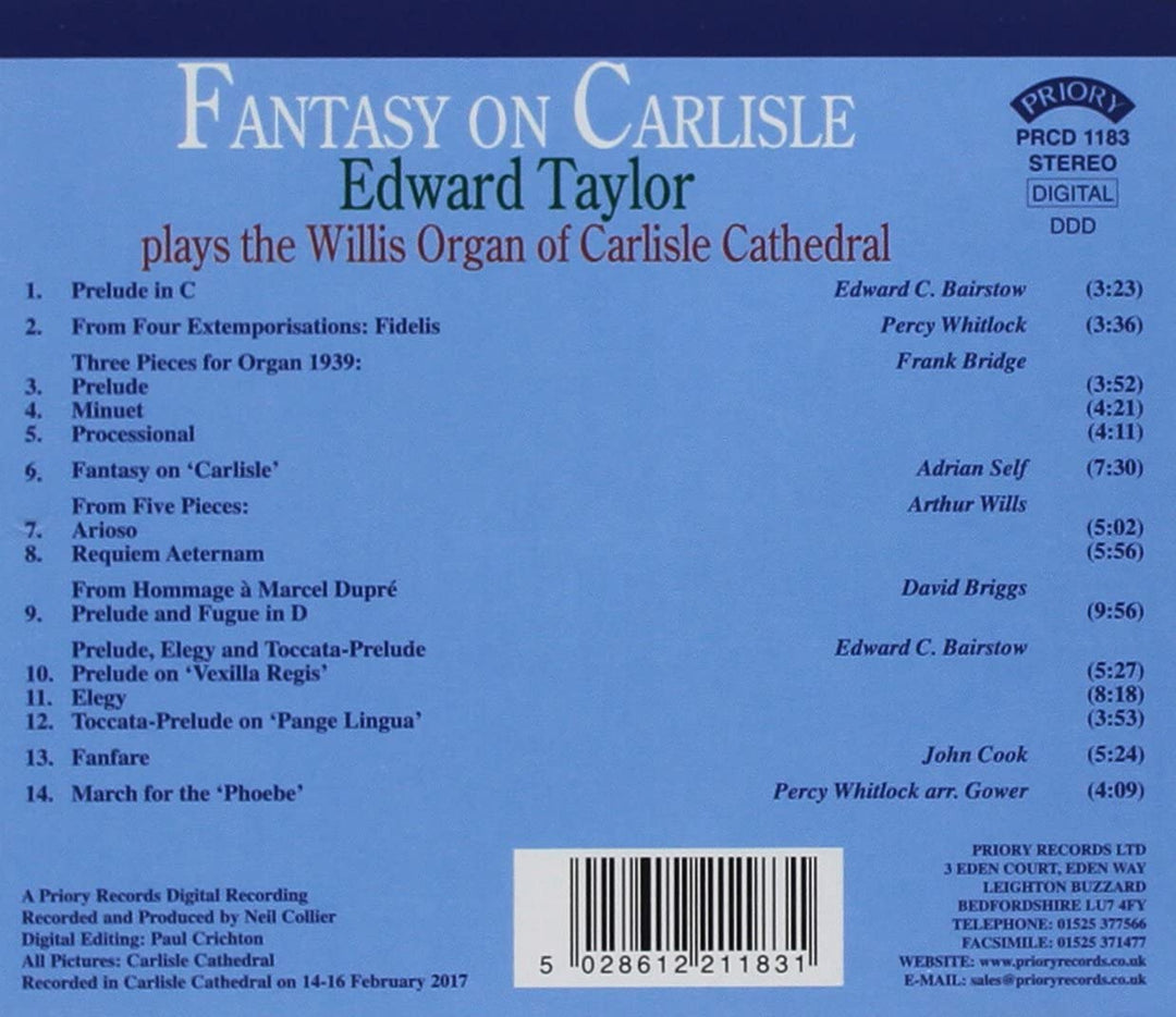 Fantasy on Carlisle - [Audio CD]